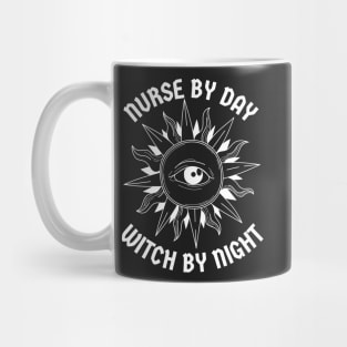 Nurse By Day Witch By Night Mug